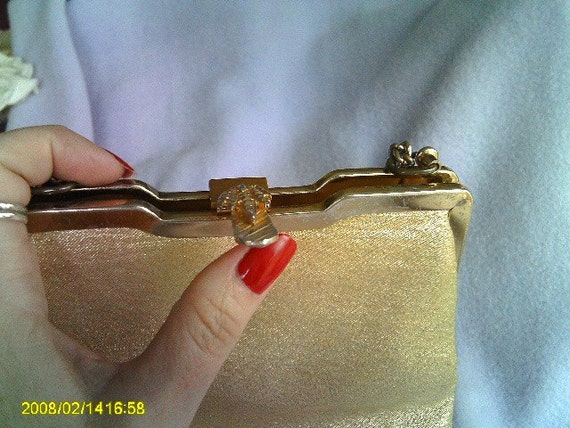 Vintage Gold Lame' Evening Bag Sale 1/2 OFF!
