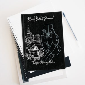 Bullet Journal, Aesthetic That Girl Study Design, Journal - Blank, Home Office Accessory, Productivity Planner, Teen Girl Back to School
