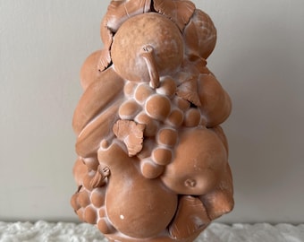 Vintage Terracotta Fruit Topiary