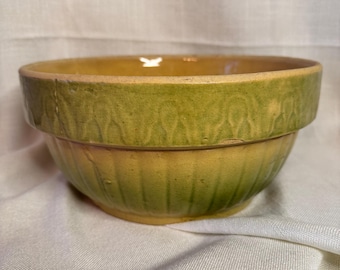 Antique Yellow Ware Mixing Bowl