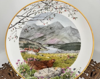 Peter Banett limited edition plate September on the Moors 1979 Franklin Porcelain