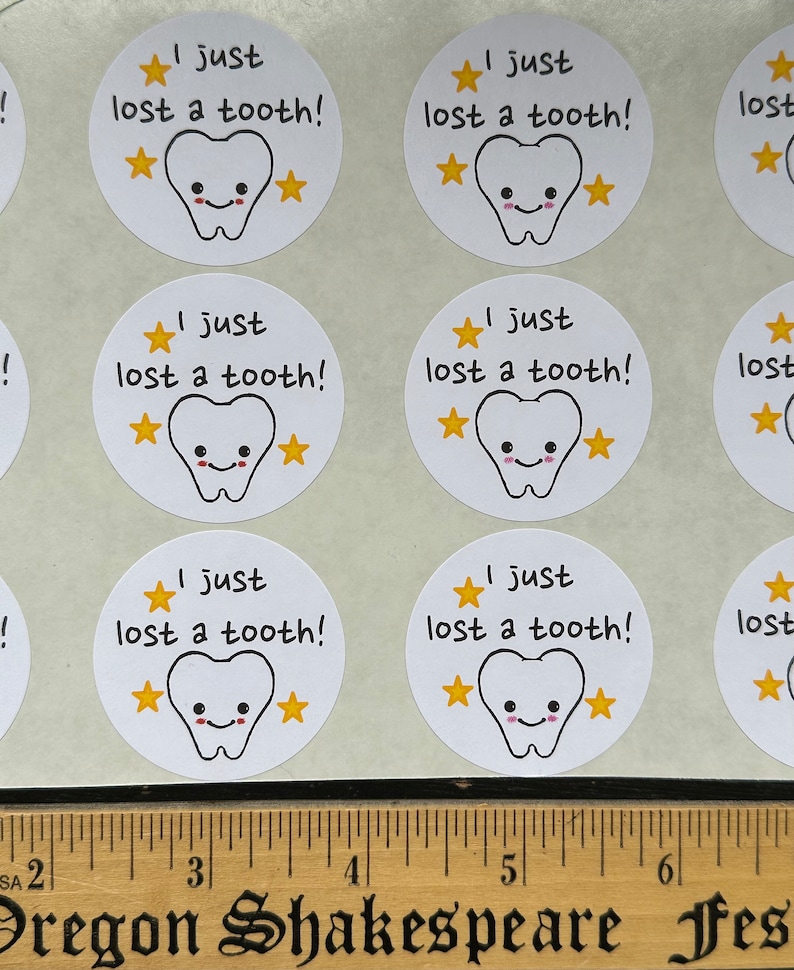 I Lost a Tooth Sticker Sheet image 3