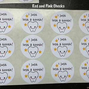 I Lost a Tooth Sticker Sheet image 2