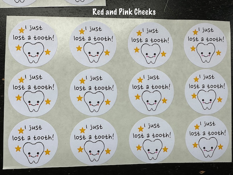 I Lost a Tooth Sticker Sheet image 2