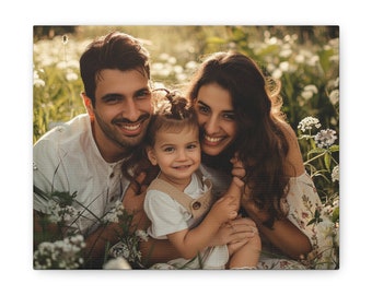 Aangepaste fotoprint op canvas