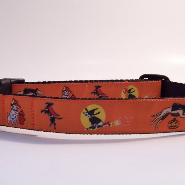 The Howling Halloween Designer Dog Collar