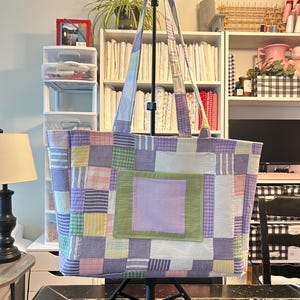 Handmade Quilted Tote Bag