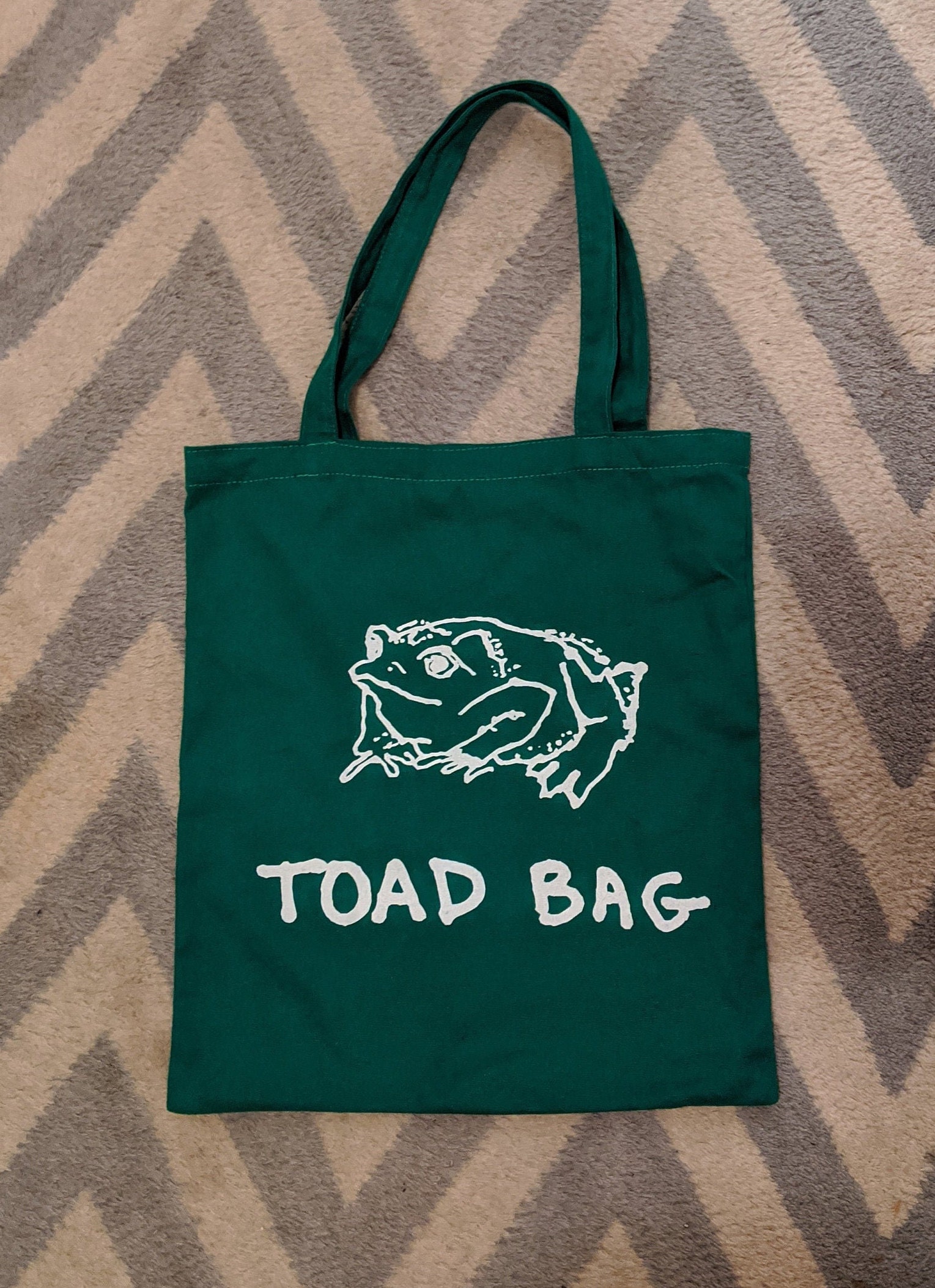 Buy Unimpressed Frog Tote Bag Fairycore Grunge Cottagecore Toad Aesthetic  Bag Cute Anime Japanese Art Y2k Sustainable Vintage Handmade Gift Online in  India - Etsy