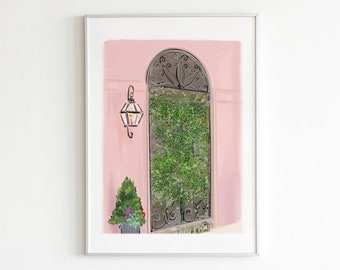 Iron Gate South of Broad - Art Print