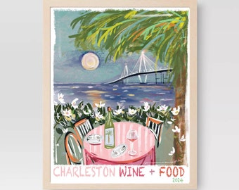 Charleston Wine + Food Festival '24 - Art Print