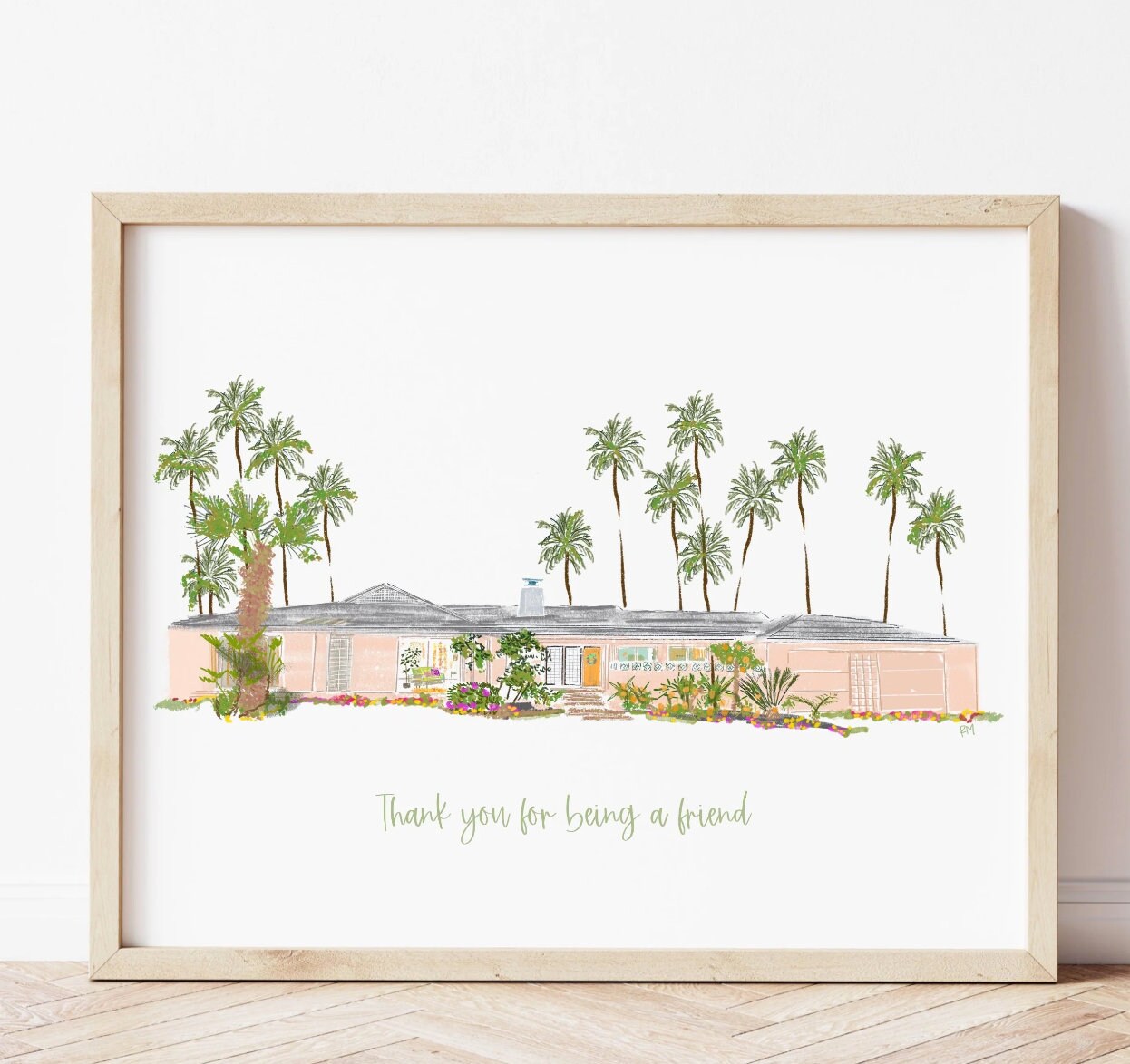 Golden Girls House - Art Print