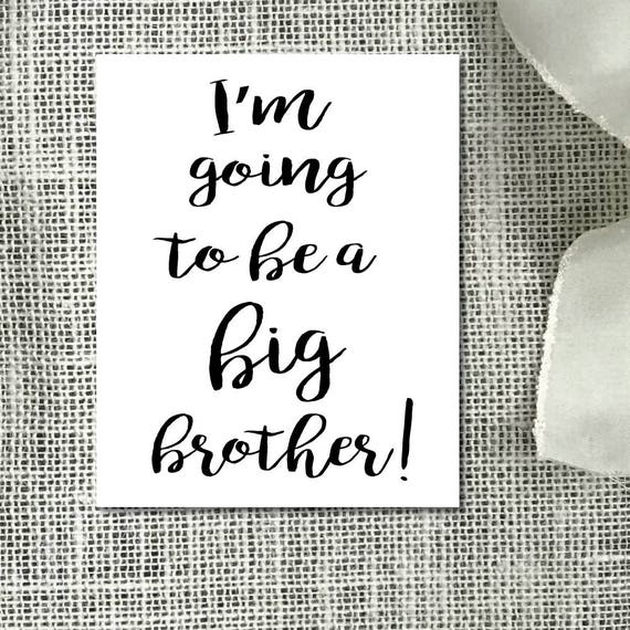 Being pregnant Announcement, Substantial Brother Printable Card, Electronic Announcement, Printable Little one Announcement, Immediate Obtain graphic about Printable Baby Announcement referred to as Being pregnant Announcement, Massive Brother Printable Card, Electronic Announcement, Printable Child Announcement, Prompt Obtain