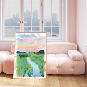 Coastal Magic Marsh - Art Print