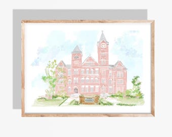 Auburn University - Art Print