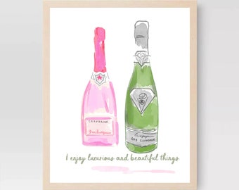 I Enjoy Luxurious - Art Print