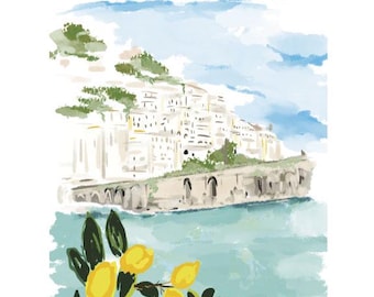 Lemon, Italy - Note Card