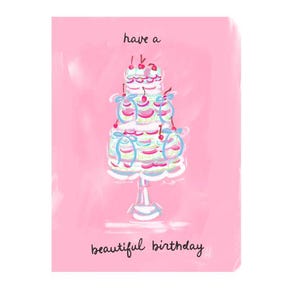 Beautiful Birthday - Note Card
