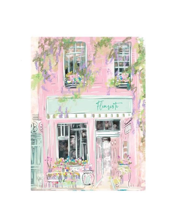 Fleuriste - Note Card