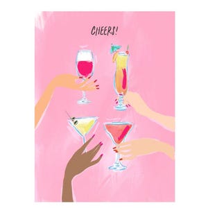 Handful of Cheers - Note Card