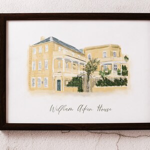 William Aiken House Charleston, SC, Charleston Architecture, bezienswaardigheid South Carolina