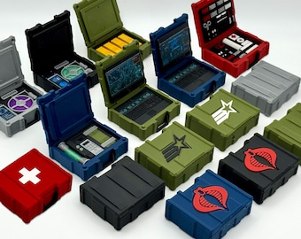 Standard Heft - Robuster Case Case Model - G.I. Joe/Cobra 1/12