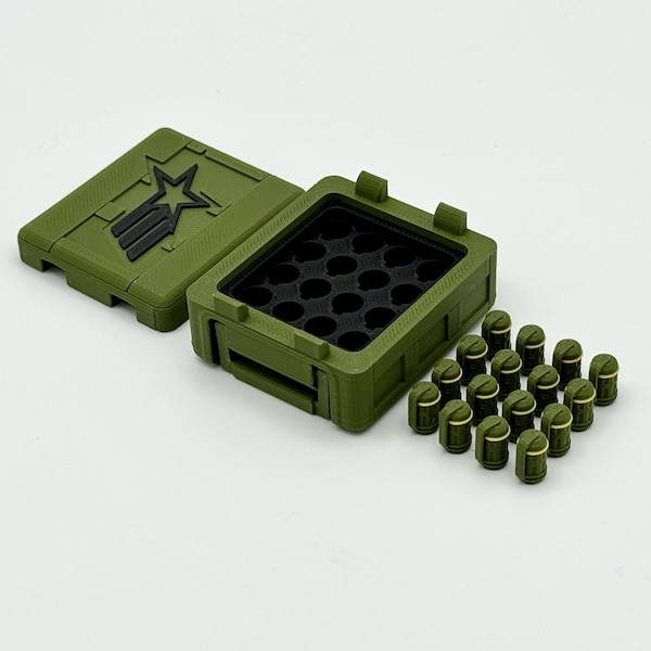 Standard Crate: Utility X-Small with Grenades  - G.I. Joe