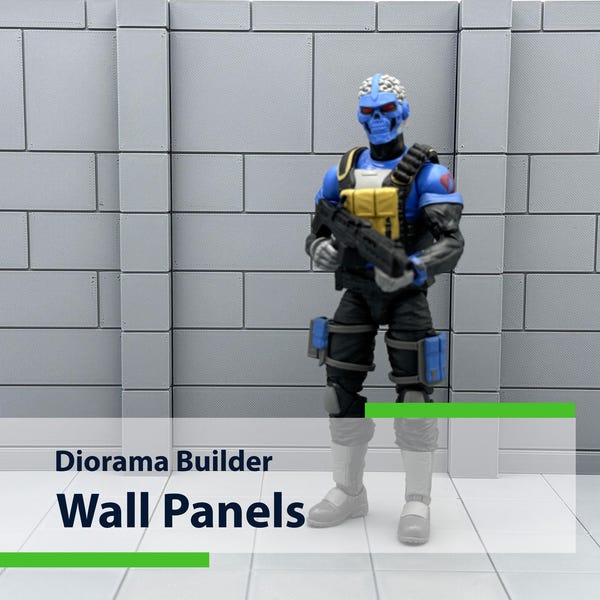 Diorama: Cobra HQ - basismuren