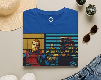 G.I. Joe Scrap Iron Office Confessional Grafik-T-Shirt