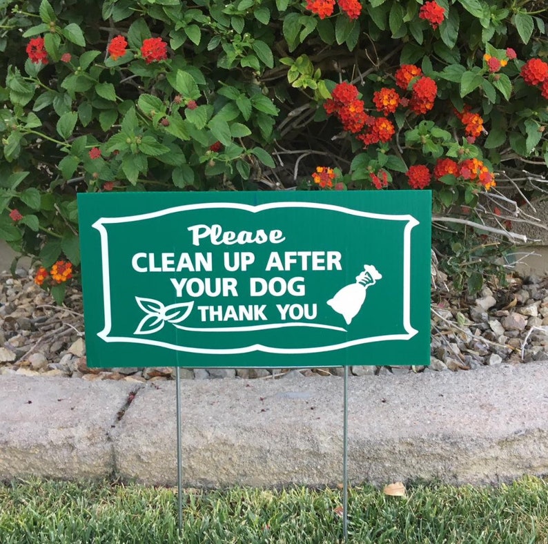 2 Signs 2 Stands Keep Dogs Off The Grass Signs No Dog Poop Etsy