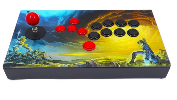 Ps3 Games FightBox RAC-J503B All Buttons Fight Stick Controller ...