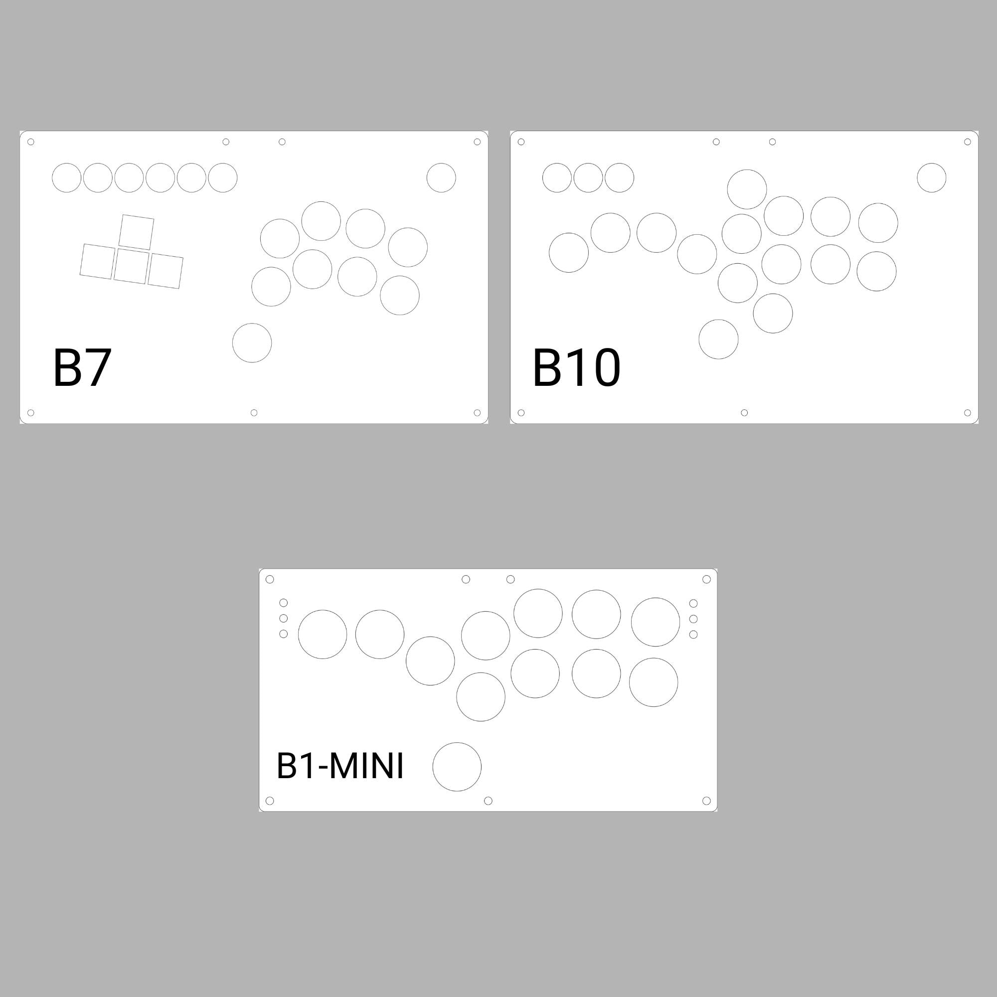 Custom Leverless Arcade Controller | Fightbox B Series | All-button ...