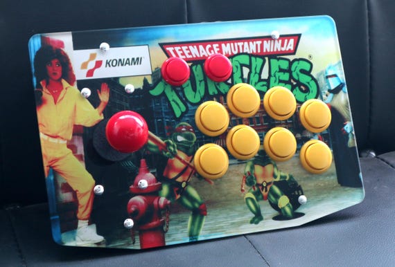 Custom RAC-J500S 10-button Arcade Joystick USB Wired