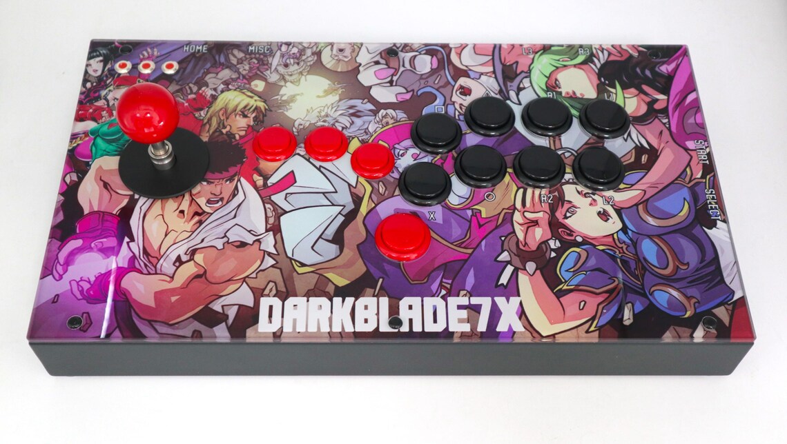 Custom Fightbox M Series Arcade Game Controller Pc/ps/xbox/switch - Etsy