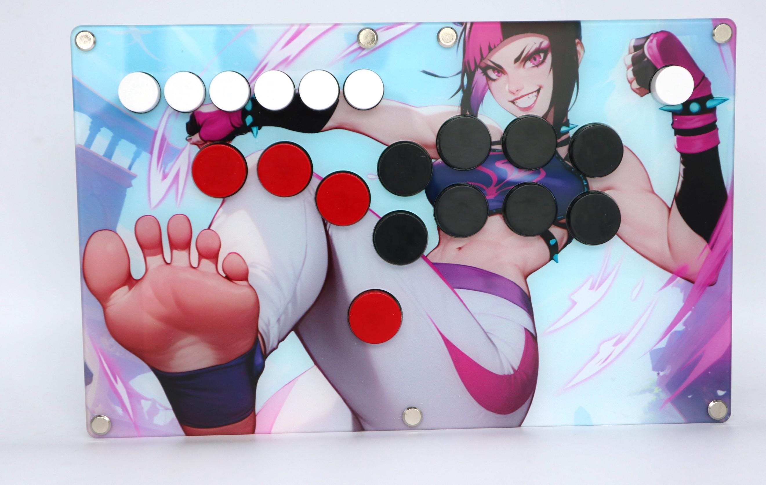 Custom Leverless Arcade Controller | Fightbox B Series | All-button ...
