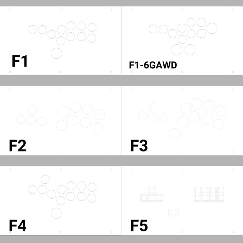 Custom Leverless Arcade Controller | Fightbox F Series |all Button ...