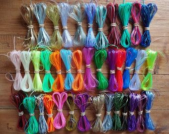 Lot de 1 000 mètres de guirlande en plastique Rexlace Boondoggle, COULEURS AU CHOIX