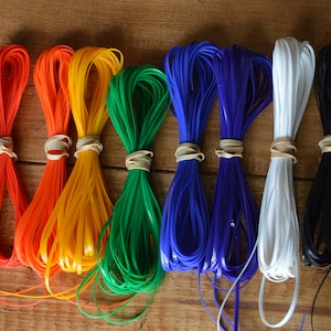 200 Pieces Plastic Lacing Strings Diy Handmade Craft Gimp - Temu