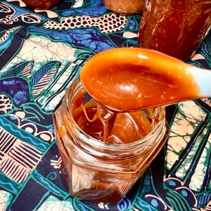 Digital download of recipe - Homemade Caramel Sauce of Sea Salt, Chocolate, Coffee or Kahlua