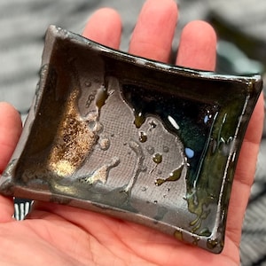 Mini dipping sauce plate or painting art supplies