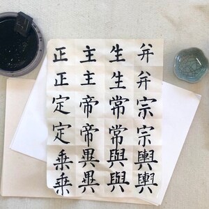 Carta di riso per la pratica della calligrafia della pittura cinese, risma di 60 fogli, 13 x 10 pollici