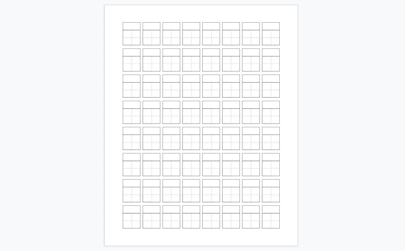 Chinese best sale handwriting practice