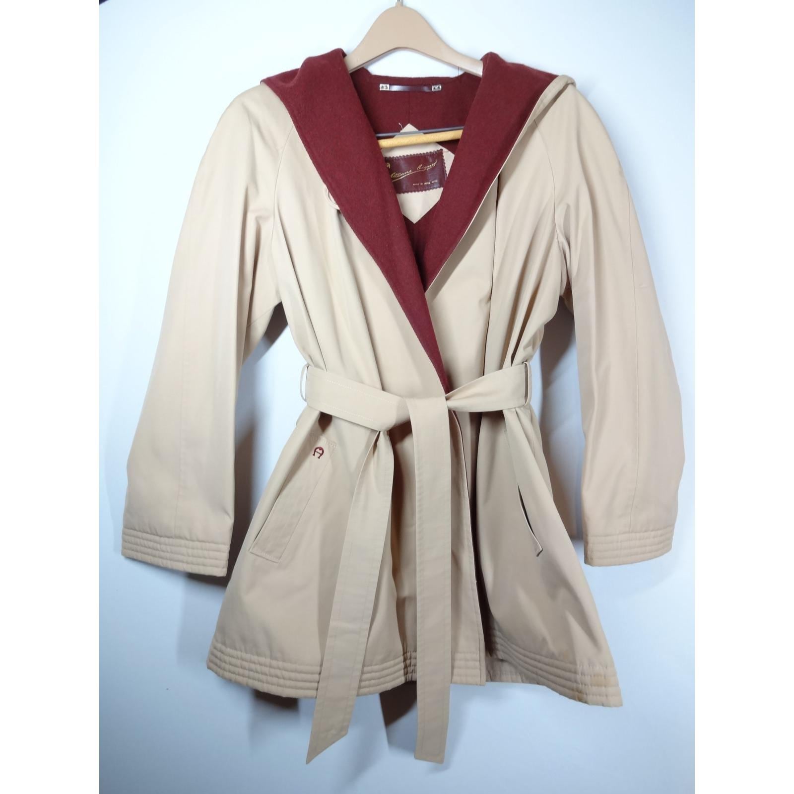 Vintage Etienne Aigner Trench Coat - Etsy