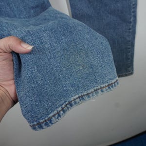 VTG Wrangler Twenty X Blue Straight Leg Low Rise Jeans Medium Wash Denim 30x34 image 10