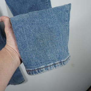 VTG Wrangler Twenty X Blue Straight Leg Low Rise Jeans Medium Wash Denim 30x34 image 9