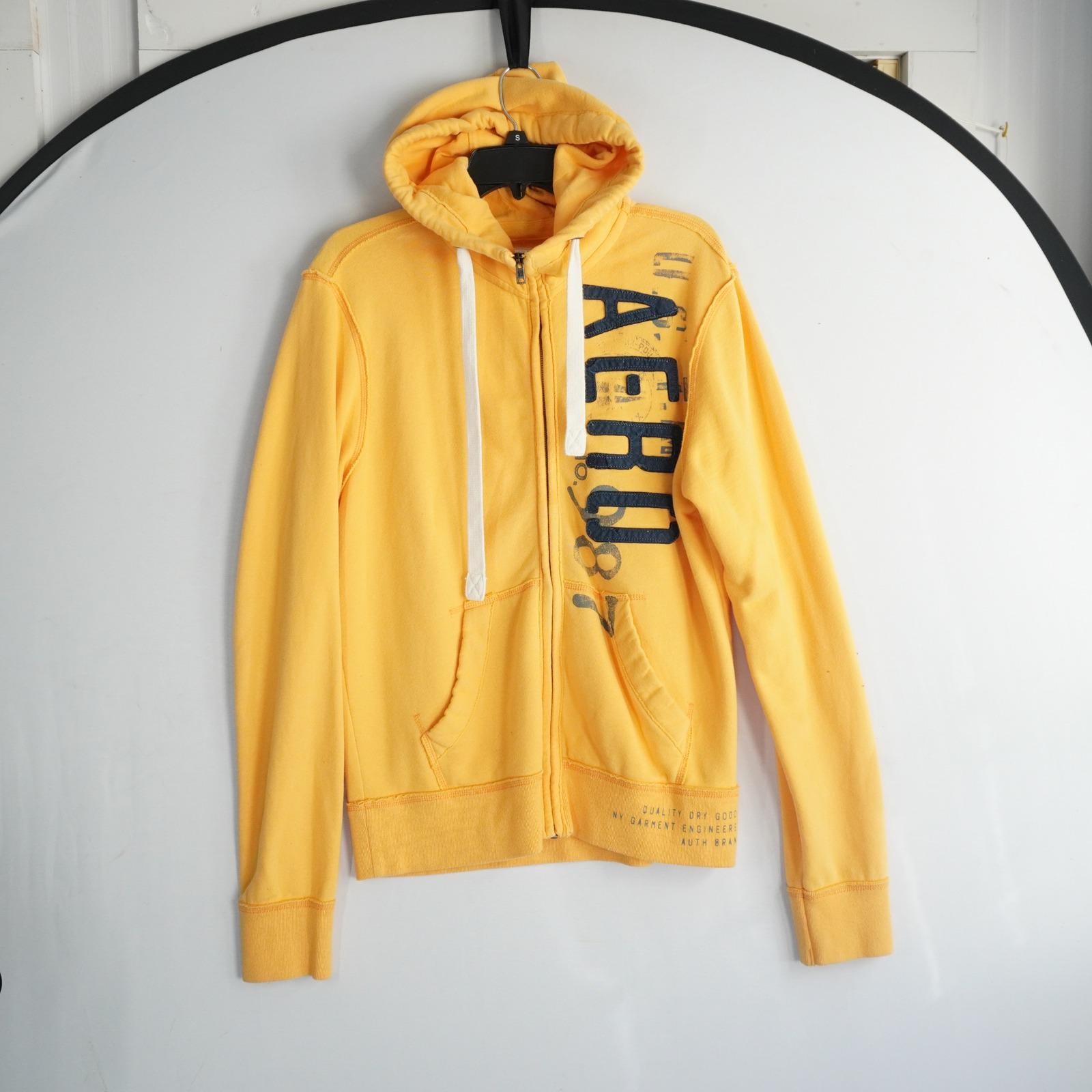 Sweat à capuche femme vintage Y2K Aeropostale évasé fermeture éclair