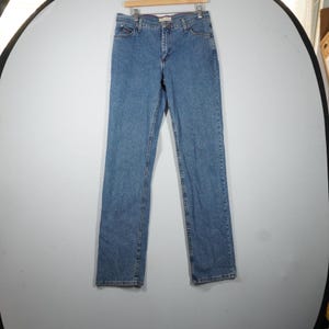 VTG Wrangler Twenty X Blue Straight Leg Low Rise Jeans Medium Wash Denim 30x34 image 1