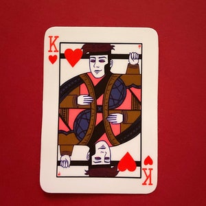 Naklejka Gambit Król Kier