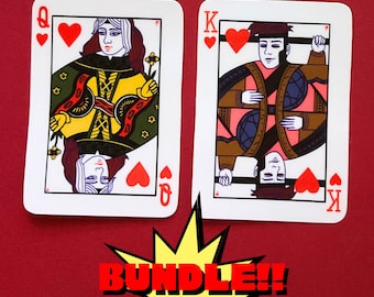 Rogue and Gambit Sticker BUNDLE