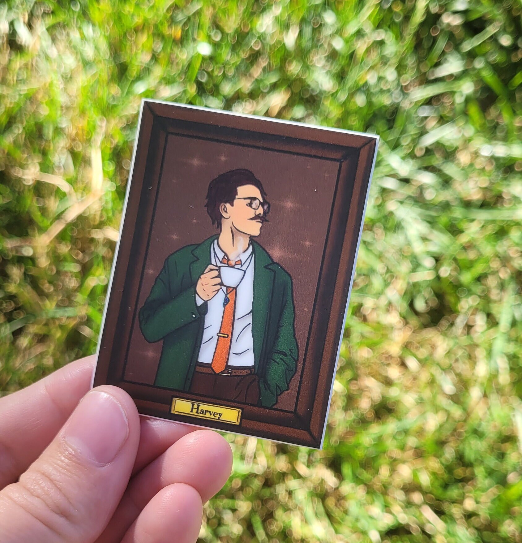 Harvey Stardew Valley Portrait Sticker
