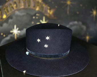 Starlight Black Hat with Star Cutouts il_fullxfull.6532947548_jfa1.jpg main image 2